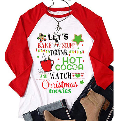 Christmas mug t-shirt women