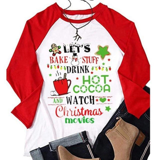 Christmas mug t-shirt women