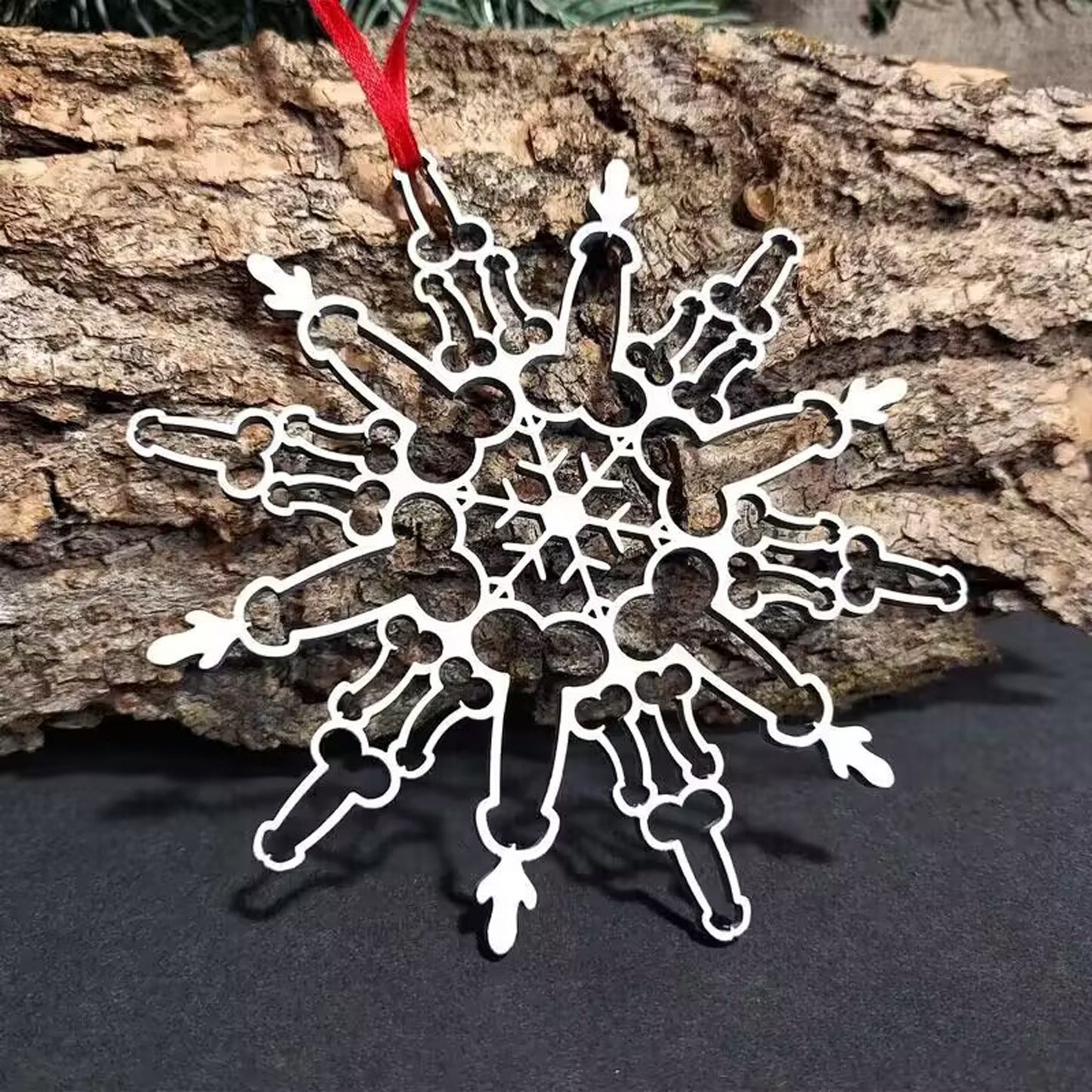 Christmas Snowflake Pendant