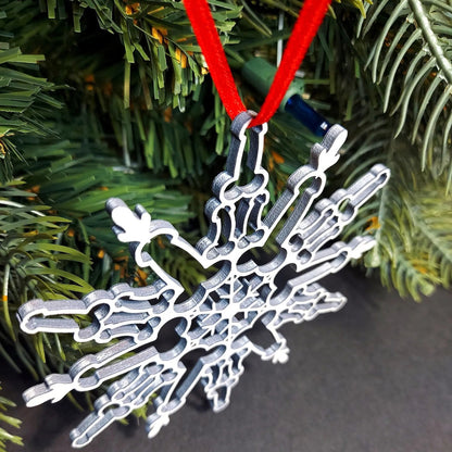 Christmas Snowflake Pendant