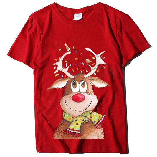 Christmas Women T-Shirt Funny Santa Unisex